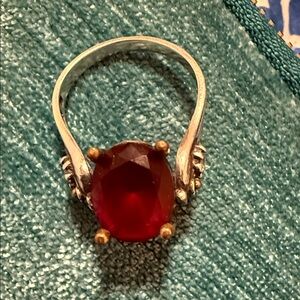 Flip Gemstone Oval Cocktail Ring - Women Jewelry